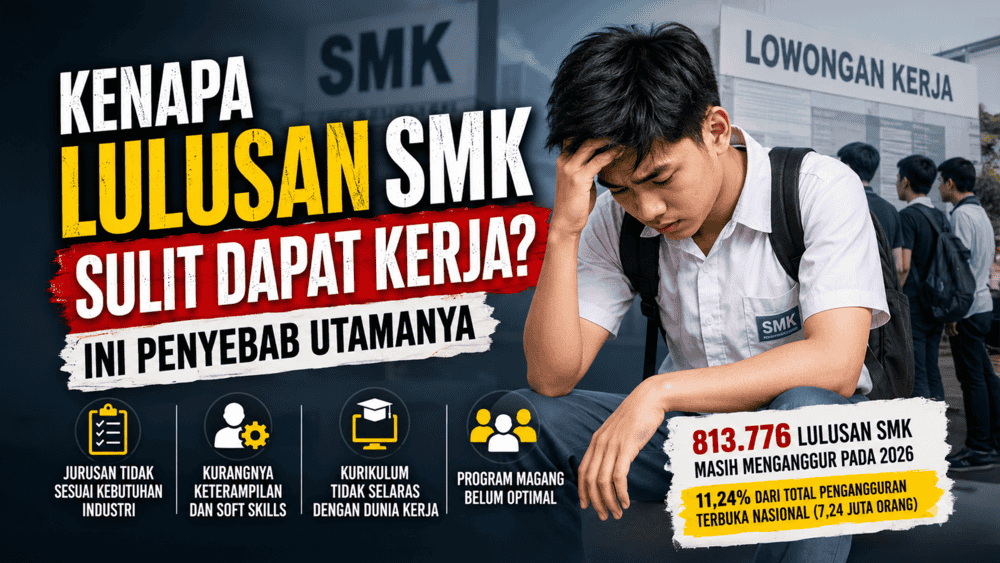 Kenapa Lulusan SMK Sulit Dapat Kerja
