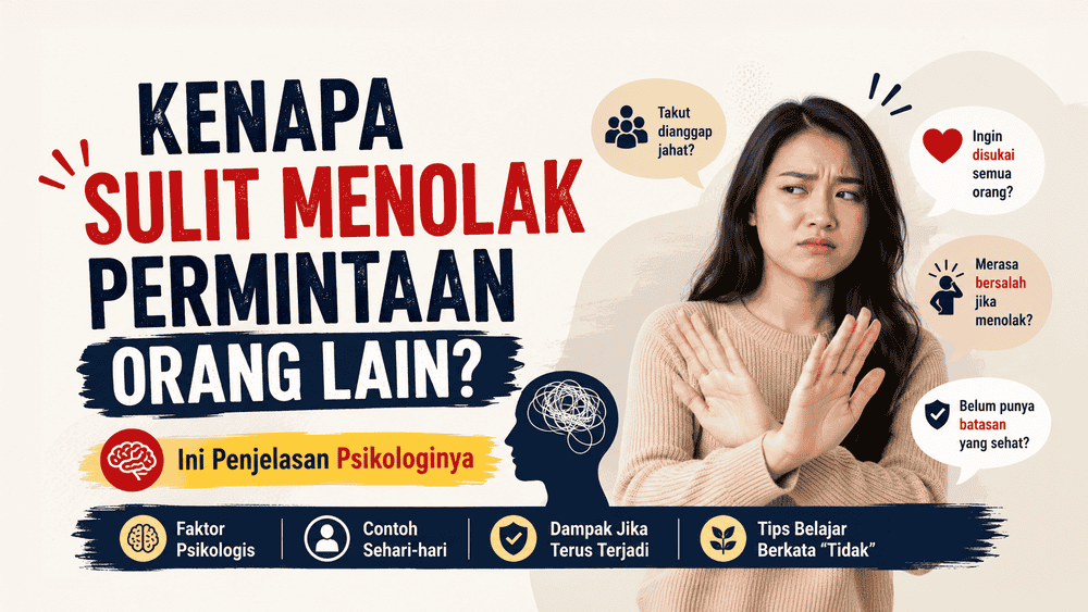 Kenapa Sulit Menolak Permintaan Orang Lain?