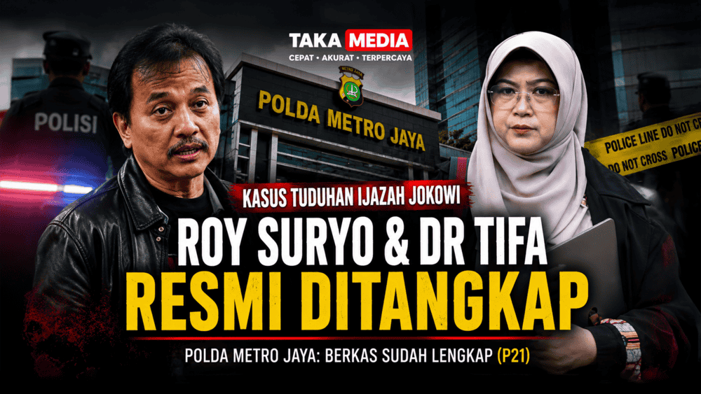 Roy Suryo dan dr. Tifa Ditangkap Terkait Kasus Tuduhan Ijazah Jokowi