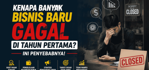 Kenapa Banyak Bisnis Baru Gagal di Tahun Pertama