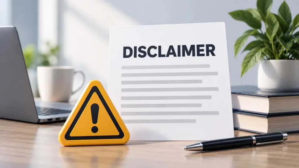 Disclaimer