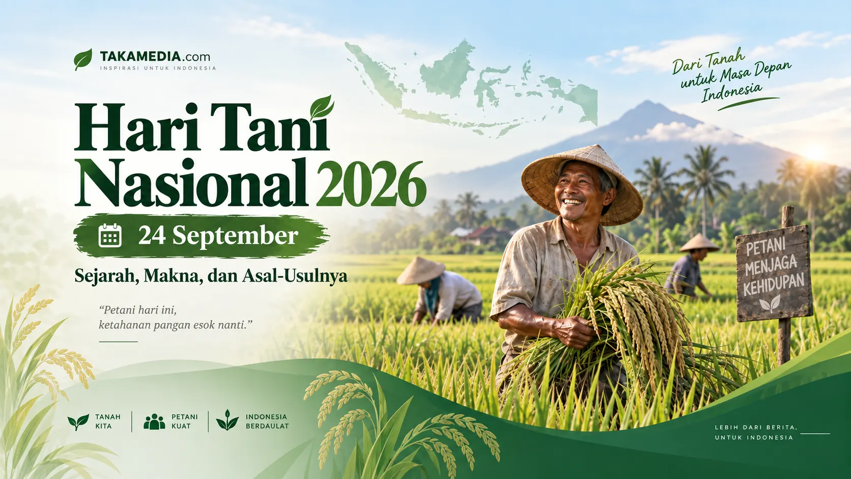 Hari Tani Nasional 2026 diperingati 24 September