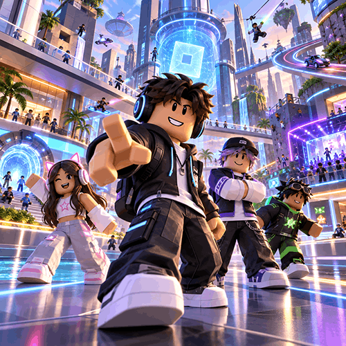 Ilustrasi Roblox Select