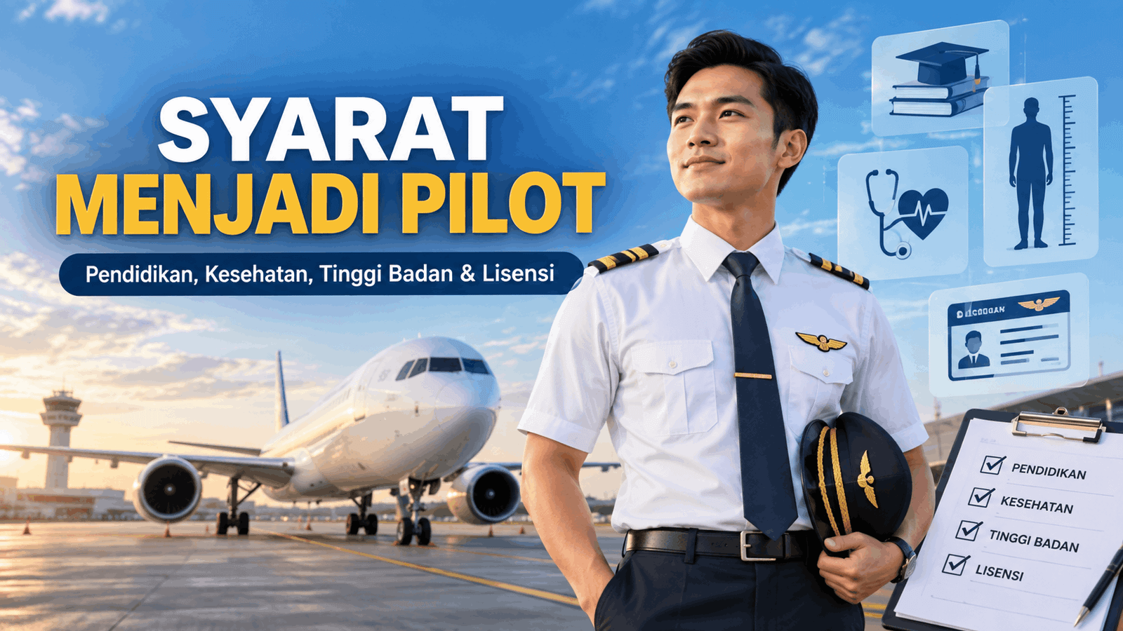 Syarat Menjadi Pilot di Indonesia
